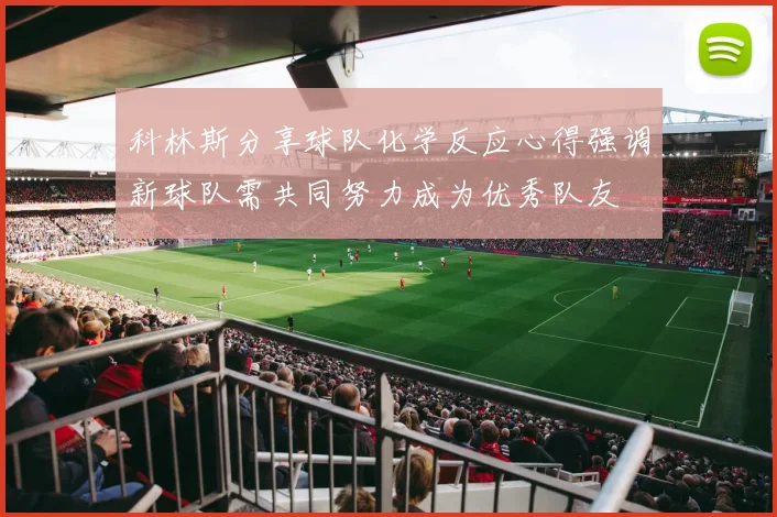 科林斯分享球队化学反应心得强调新球队需共同努力成为优秀队友